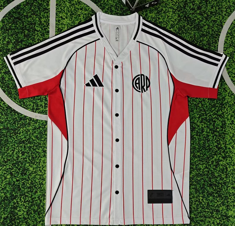 AAA Quality River Plate 25/26 Special Baseball Version Jersey